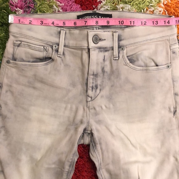 Express Mid-Rise Jean Legging, size 6R - Picture 9 of 10